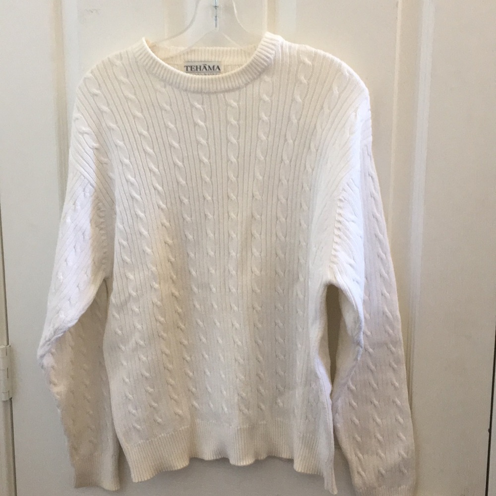 FINAL MARKDOWN Ladies tehama cotton sweater medium
